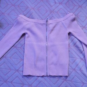 Pink winter top